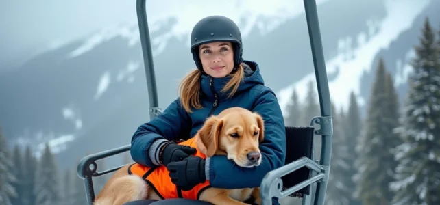 Comment utiliser un télésiège accompagné de son chien en toute sécurité Comment utiliser un télésiège accompagné de son chien en toute sécurité
